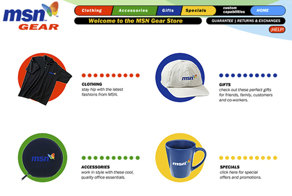 Microsoft Ecom Website